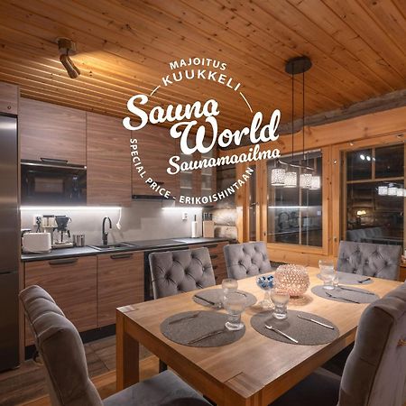 Kuukkeli Log Houses Villa Aurora "Pupula" Saariselka Dış mekan fotoğraf