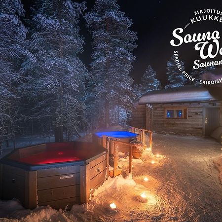 Kuukkeli Log Houses Villa Aurora "Pupula" Saariselka Dış mekan fotoğraf
