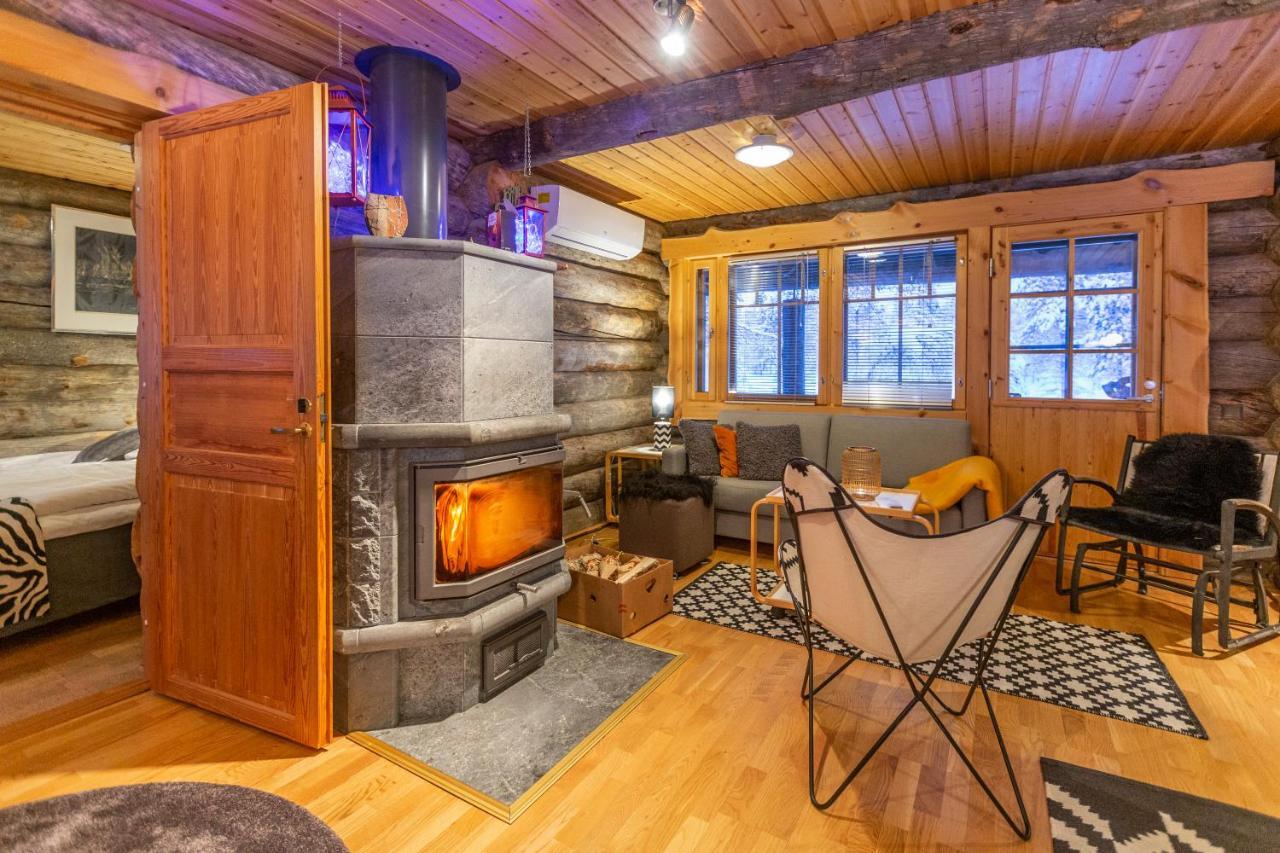 Kuukkeli Log Houses Villa Aurora "Pupula" Saariselka Dış mekan fotoğraf