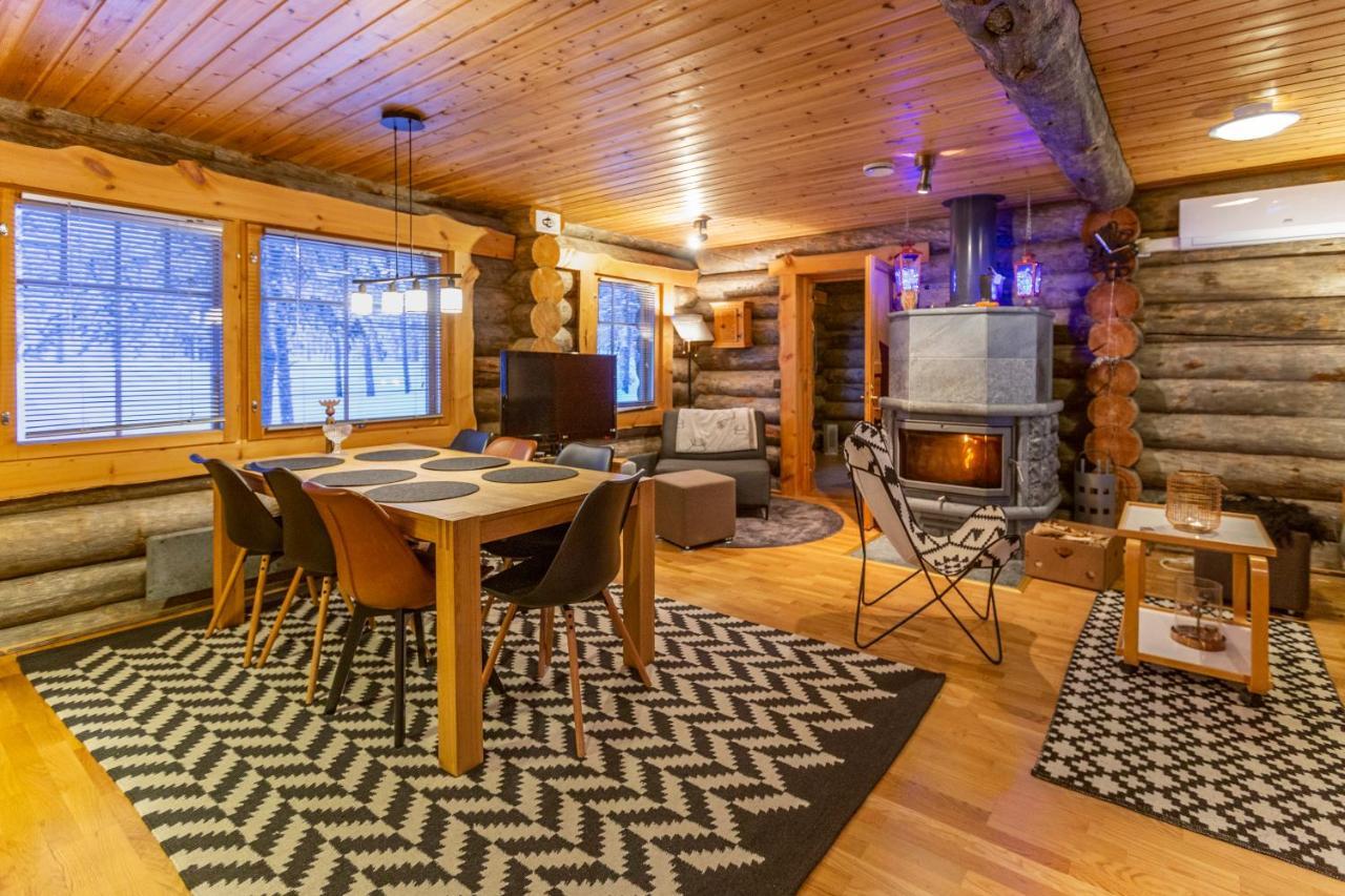 Kuukkeli Log Houses Villa Aurora "Pupula" Saariselka Dış mekan fotoğraf