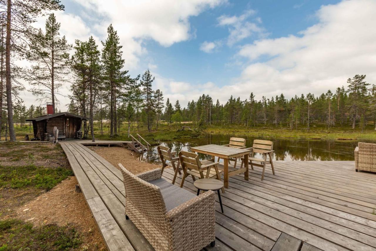 Kuukkeli Log Houses Villa Aurora "Pupula" Saariselka Dış mekan fotoğraf