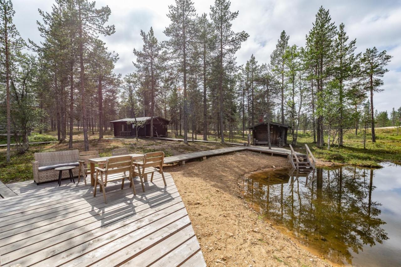 Kuukkeli Log Houses Villa Aurora "Pupula" Saariselka Dış mekan fotoğraf