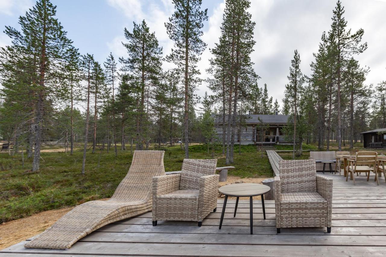 Kuukkeli Log Houses Villa Aurora "Pupula" Saariselka Dış mekan fotoğraf