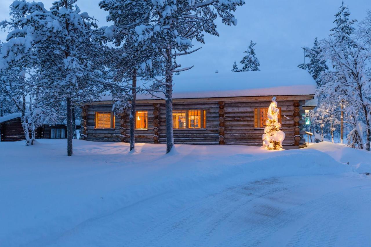 Kuukkeli Log Houses Villa Aurora "Pupula" Saariselka Dış mekan fotoğraf