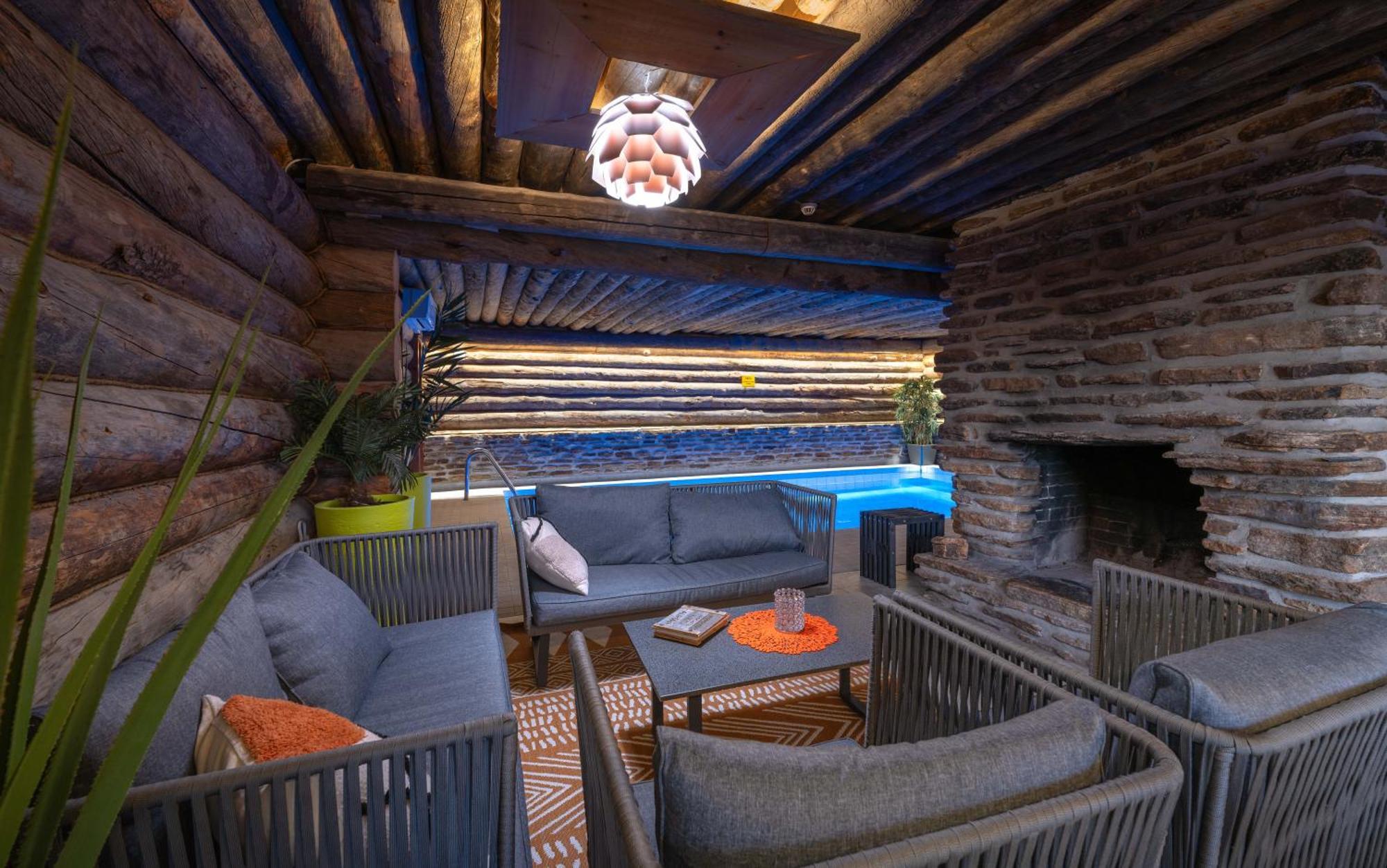 Kuukkeli Log Houses Villa Aurora "Pupula" Saariselka Dış mekan fotoğraf