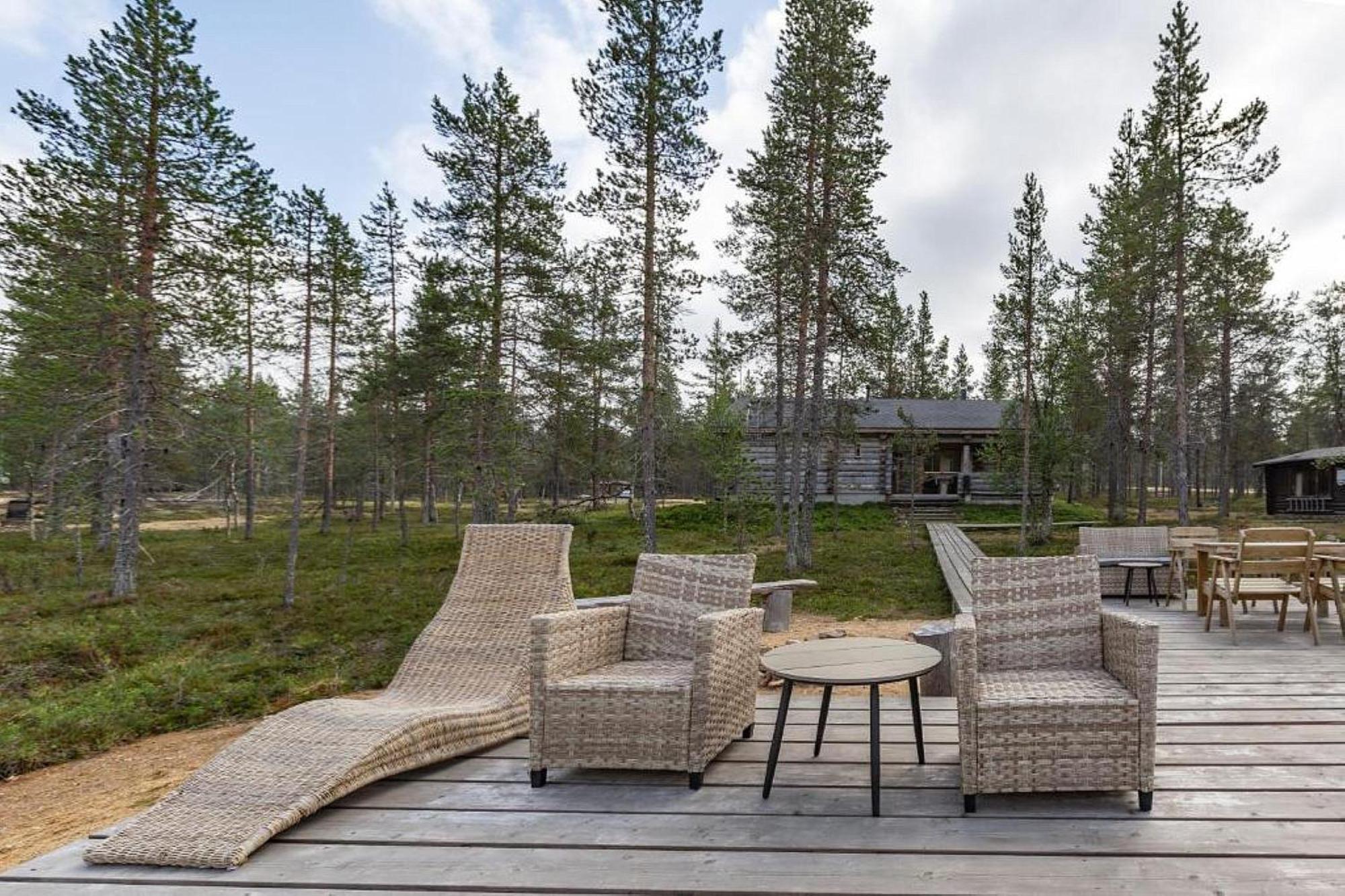 Kuukkeli Log Houses Villa Aurora "Pupula" Saariselka Dış mekan fotoğraf