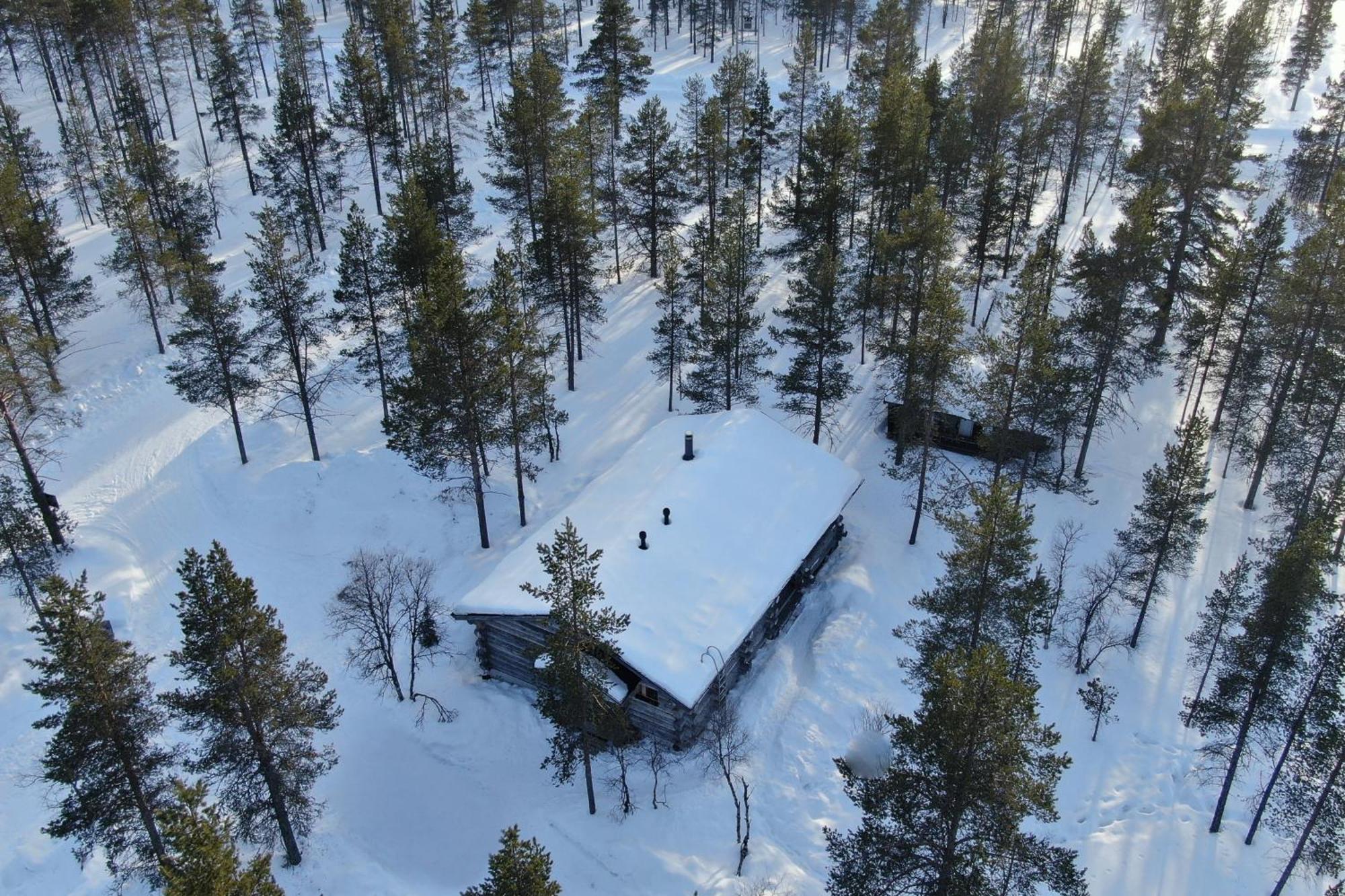 Kuukkeli Log Houses Villa Aurora "Pupula" Saariselka Dış mekan fotoğraf