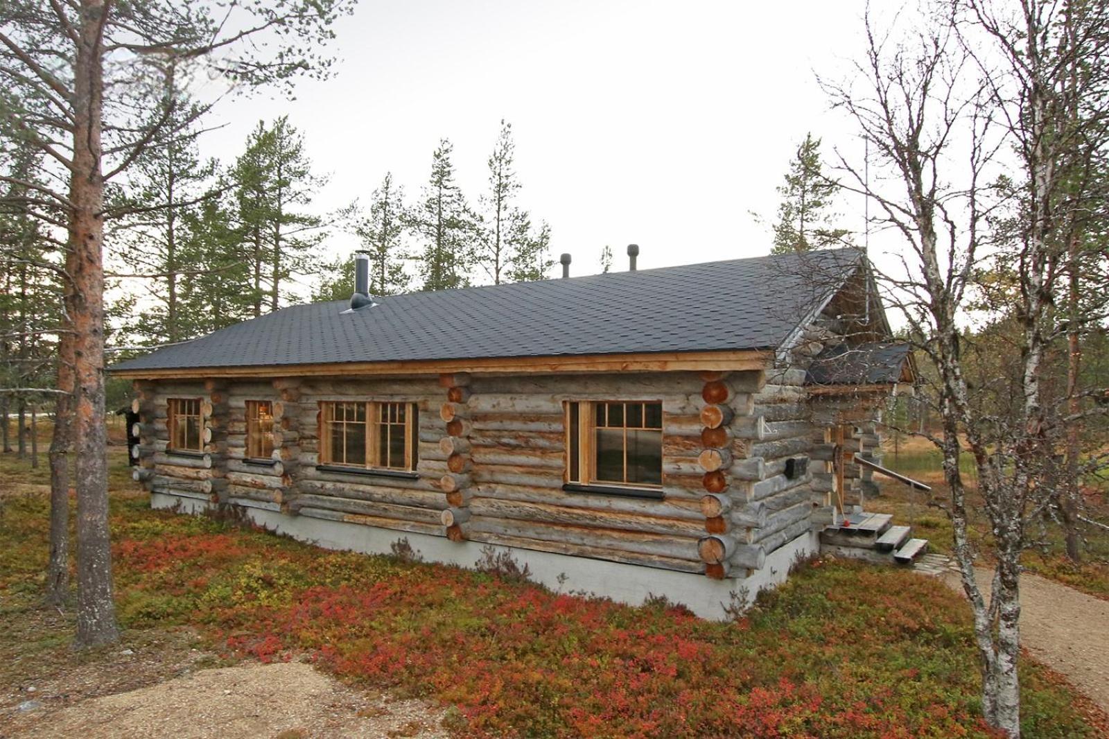 Kuukkeli Log Houses Villa Aurora "Pupula" Saariselka Dış mekan fotoğraf
