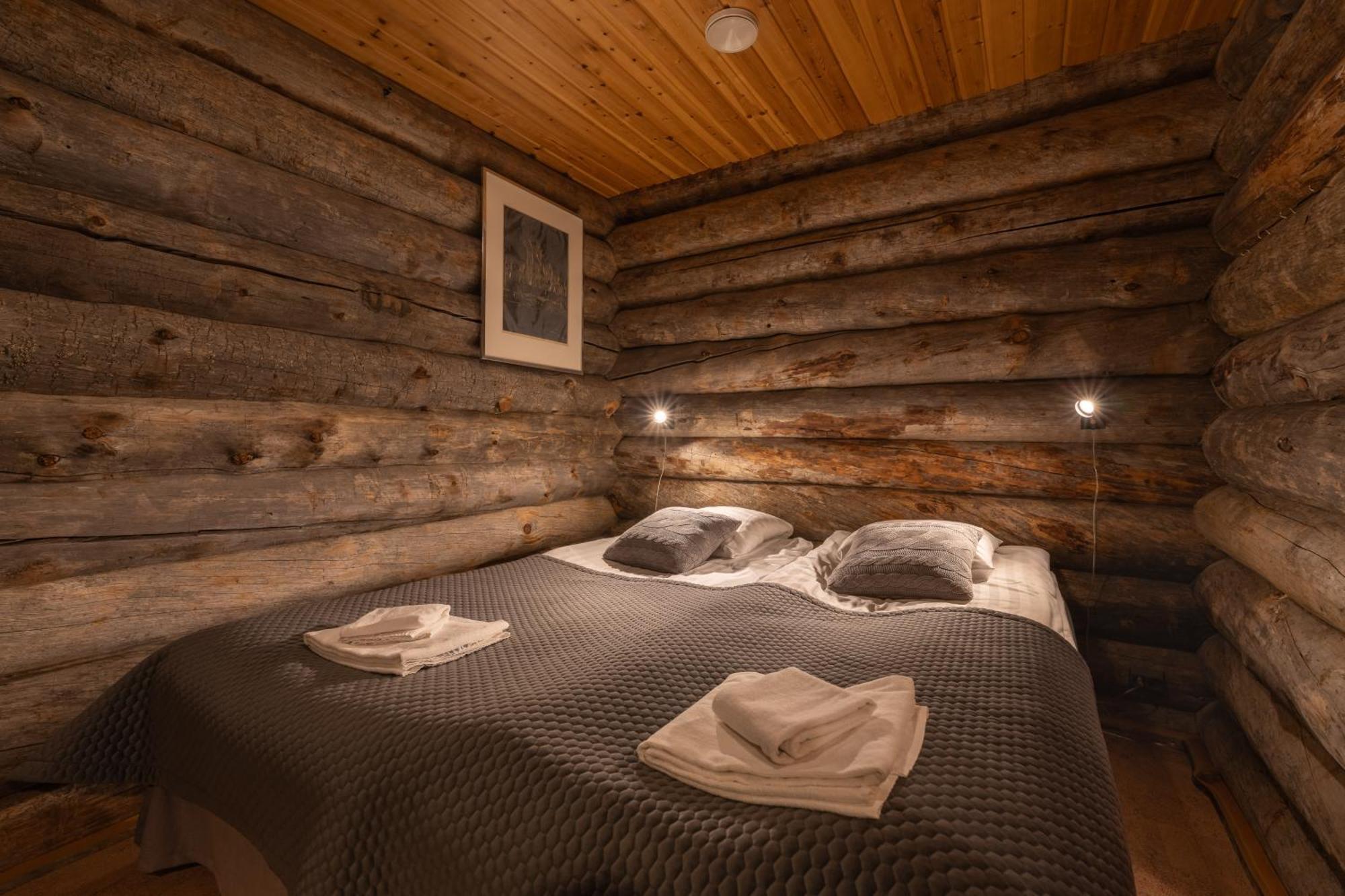 Kuukkeli Log Houses Villa Aurora "Pupula" Saariselka Dış mekan fotoğraf
